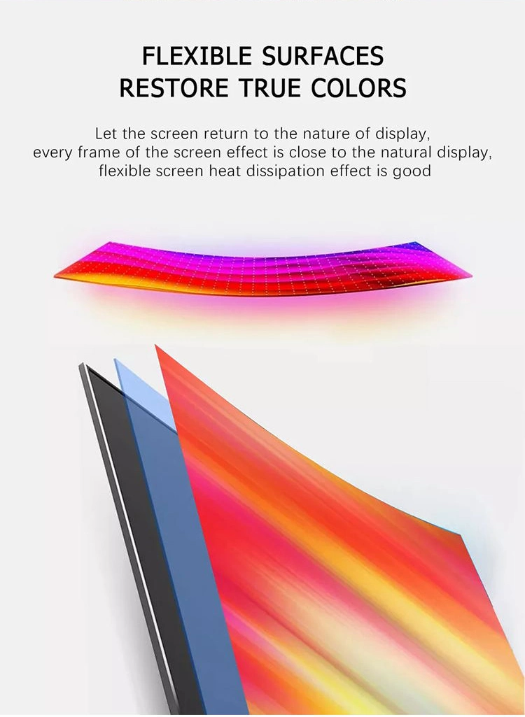 Factory TV 55&quot; 65&quot;4K UHD Frameless Design LCD LED Digital System Smart Flat TV Android