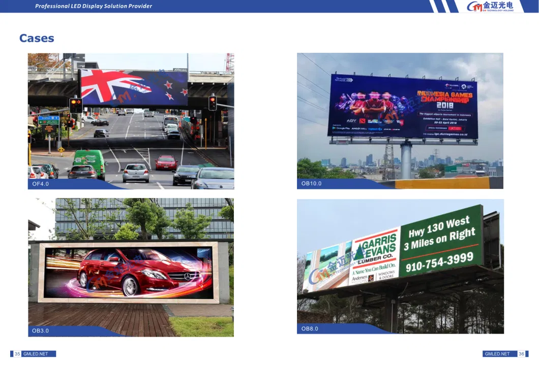 Wholesale Advertising Board P6 Outdoor Full Color LED Sign Panel Screen Video Wall Commercial Advertising LED Display