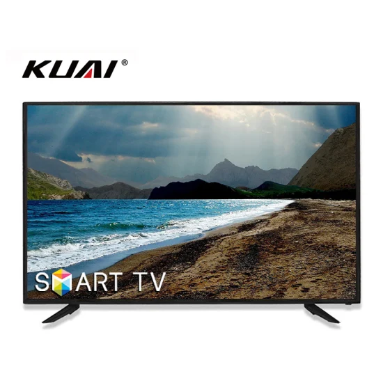 Factory Wholesale 50 55 Inch TV LED 2K 4K FHD TV Android 9 Smart TV Television