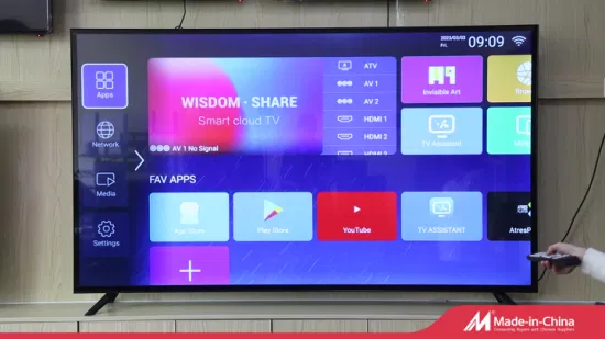 TV Manufacturer OEM Android Smart TV Television Custom 40 43 50 55 Inch 2K Full HD 4K Ultra HD Flat Screen LED TV